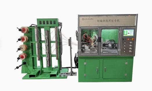 Spawarka drutowa 120KVA Automatyczna spawarka do cięcia miedzi metalicznej linii