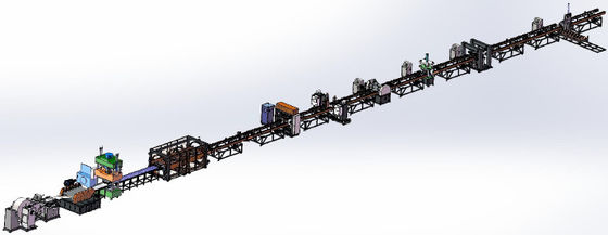 Linia produkcyjna chłodnicy transformatora