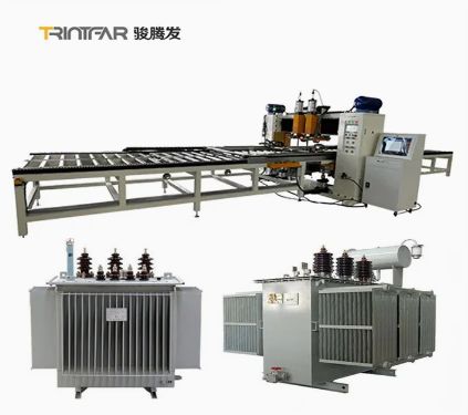 High-performance professional transformer plate-type radiator fully automatic welding production line
