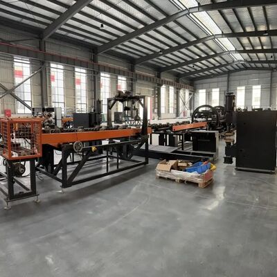 Automatic loading and unloading and fully automatic steel plate radiator and cooler production line