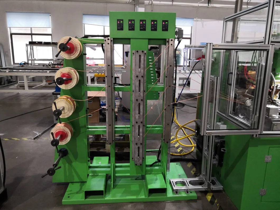 Spawarka drutowa 120KVA Automatyczna spawarka do cięcia miedzi metalicznej linii 2